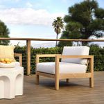 Product Image 7 for Boe Outdoor Occasional Chair Light Grey from Dovetail Furniture