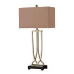 Product Image 1 for Free Form Iron Table Lamp In Antique Silver Leaf Finish from Elk Home