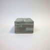 Product Image 3 for Jeff Small Black/Ivory Thin Striped Bone Box from A. Sanoma Inc