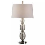 Product Image 2 for Uttermost Galatsi Ribbed Mercury Glass Lamp from Uttermost