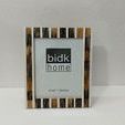 Product Image 4 for White & Yellow Resin Horn Picture Frame from BIDKHome