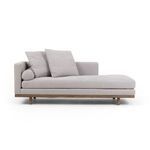 Product Image 4 for Brady Single Chaise Vail Silver - Left Arm Facing from Four Hands
