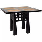 Product Image 1 for Marx Table, Hand Rubbed Black And Teak from Noir