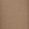 Indoor/outdoor rectangular area rug in warm rust with a clean-lined woven texture and subtle border detail