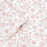 Product Image 1 for Laura Ashley Shepherd’s Purse Dark Blush Wallpaper from Graham & Brown