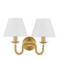 Product Image 4 for Adala Brass Wall Sconce from Currey & Company