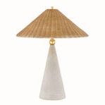 Product Image 3 for Perilla Rattan Table Lamp from Mitzi