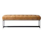 Product Image 1 for Wyatt Leather Bench from Moe's