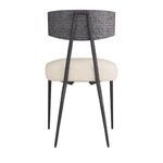 Product Image 6 for Reynard Natural Gray Linen Dining Chair from Arteriors