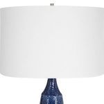 Product Image 3 for Newport Cobalt Blue Table Lamp from Uttermost