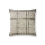 Product Image 1 for Grey / Moss Pillow - 18" Cover with Polyester from Loloi