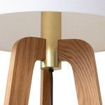 Product Image 5 for Tripod Oak Floor Lamp - Light Oak from Four Hands