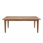 Product Image 3 for QS Croquet Teak Rectangular Farm Table, Natural Teak from Summer Classics