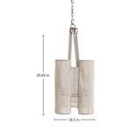 Product Image 2 for Teagan Wood Winter Pendant from Gabby