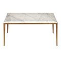 Product Image 4 for Oblique Marble Cocktail Table from Currey & Company