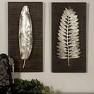 Product Image 1 for Uttermost Silver Leaves Wall Art from Uttermost