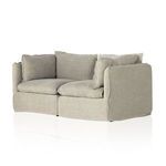 Product Image 1 for Andre Slipcover 2-Piece Sectional - Broadway Stone from Four Hands