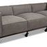 Product Image 2 for Belgium Industrial Grey Canvas Sofa from Sarreid Ltd.