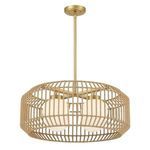 Product Image 5 for Pastis 4-Light Pendant in Warm Brass from Savoy House 