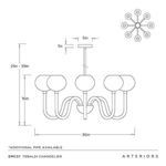Product Image 12 for Tebaldi Chandelier from Arteriors