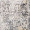 Gemma Neutral Rug with traditional-inspired abstract pattern in soft beige, gray, and subtle gold tones