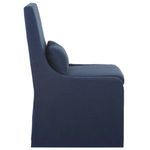 Product Image 5 for Coley Simplistic Denim Armless Chair from Uttermost