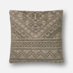 Product Image 2 for Green Cotton & Wool Pillow from Loloi