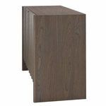 Product Image 11 for Finley Fluted Two Door Brown Sugar Oak Cabinet from Jamie Young