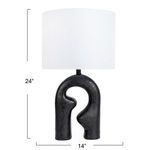 Product Image 3 for Eclipse Resin Table Lamp from Creative Co-Op