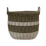 Product Image 3 for Striped Woven Basket from Four Hands