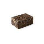 Product Image 2 for Brown Emperador Rect. Box Small from BIDKHome
