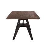 Product Image 3 for Dakota 84 Inch Rectangle Dining Table With Cast Iron Base from World Interiors