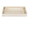 Product Image 3 for Mother of Pearl Tray Set of 2 from Currey & Company