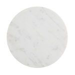 Product Image 1 for Gregor White Marble End Table from Arteriors