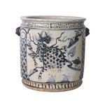 Product Image 2 for Blue & White Kylin Orchid Pot from Legend of Asia
