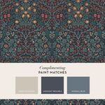 Product Image 3 for William Morris Blackthorn Wallpaper from Graham & Brown