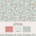 Product Image 3 for William Morris Bird & Pomegranate Wallpaper from Graham & Brown