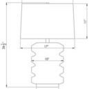 Product Image 3 for Nolan Table Lamp from FlowDecor