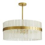 Product Image 1 for Sinclair Antique Gold Brass Steel Chandelier from Arteriors
