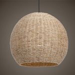 Product Image 4 for Seagrass 1 Light Dome Pendant from Uttermost