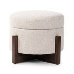 Product Image 10 for Esben 25" Upholstered Sattley Fog Storage Ottoman from Four Hands