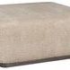 Nest Modular Sectional Square Bumper viewed from side angle highlighting thickness and upholstery texture