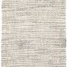 Rectangular Almand natural fiber area rug with mottled white, silver, and black duo-tone hand-loomed jute weave