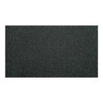 Macro view showing textured weave of fade-resistant dark gray Olefin fabric
