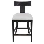 Product Image 4 for Idris Modern Black Counter Stool from Uttermost