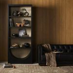 Product Image 16 for Higgs Brushed Ebon Oak Veneer Bookcase from Four Hands