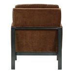 Frontal view of the Atticus Chair matching first image but zoomed out slightly to show legs better
