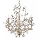 Product Image 2 for Crystal Bud Chandelier Silver Granello from Currey & Company