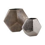 Product Image 1 for Faceted Cube Vases from Elk Home