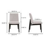 Product Image 10 for Charlie Dining Chair, Set of 2 from Moe's